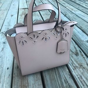 NWT Kate Spade Magnolia Street Eyelet Mini Satchel Pink